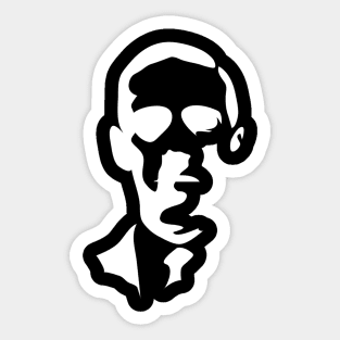 H.P. Lovecraft - Negative. Sticker